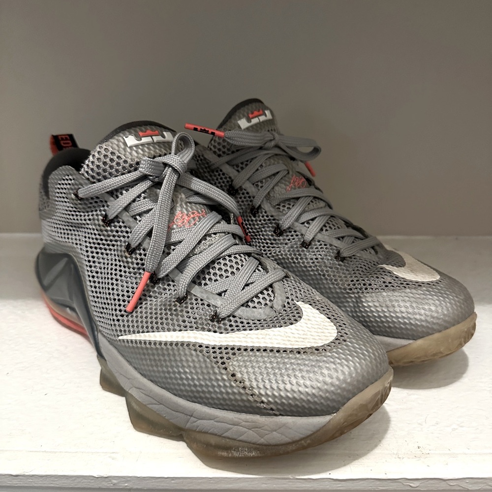 Nike LeBron 12 Low “Wolf Grey” Men’s 10